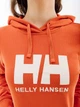 Женское Худи HELLY HANSEN W HH LOGO HOODIE Оранжевый S (7d33978-179 S) - изображение 3