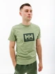 Мужская Футболка HELLY HANSEN HH BOX T Зеленый L (7d53285-406 L) - изображение 1