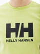 Мужская Футболка HELLY HANSEN HH LOGO T-SHIRT Салатовый XL (7d33979-395 XL) - изображение 2