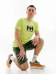 Мужская Футболка HELLY HANSEN HH LOGO T-SHIRT Салатовый XL (7d33979-395 XL) - изображение 3