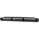 Сетевая патч-панель Electronical 24 портов 19" 1U, cat.6, FTP NPP-C624-002 - изображение 1