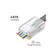 Конектор мережевий зі скрізним відверненням RJ45, UTP, cat.6 L&W LW-NP-002-C6 - зображення 7