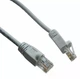 Патч-корд литий Digitus 1.5м, CAT.5e, UTP, AWG 26/7, PVC, сірий DK-1511-015 - изображение 1