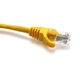 Патч-корд 0,25м, UTP, cat.5e, RJ45, мідь, жовтий CORD-0.25M-YEL - изображение 2
