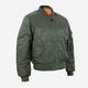 Куртка двусторонняя демисезонная мужская MIL-TEC MA1 10403001 2XL [182] Olive (2000980579563) - изображение 5