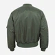 Куртка двусторонняя демисезонная мужская MIL-TEC MA1 10403001 2XL [182] Olive (2000980579563) - изображение 6