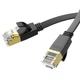 Кабель сетевой Hoco US07 Cat.6 RJ45 Экранированный Интернет кабель (патч-корд, Patch Cable) 1 м Black (6931474780683) - изображение 1
