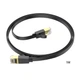Кабель сетевой Hoco US07 Cat.6 RJ45 Экранированный Интернет кабель (патч-корд, Patch Cable) 1 м Black (6931474780683) - изображение 3