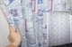 Тюль VR-Textil 767т Лондон Льон Білий з синім 300х250 см (40-485) - зображення 1