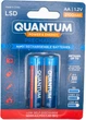 Набор аккумуляторов Quantum Ni-MH з низьким саморозрядом (LSD) AA 2100 мА/ч 2 шт (0746020702783) - изображение 3