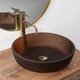 Умивальник Rea Jodi 40x40 brown (REA-U0273) - зображення 4