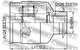 ШРУС ВНУТРЕННИЙ ПРАВЫЙ HYUNDAI IX35/TUCSON (выр-во Febest) Febest (1211IX354WDRH) - изображение 2