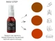 Краска-спрей для замши и нубука MAVI STEP Nubuck Suede Spray 127 Медный 25 мл (E08/127/025) - изображение 3