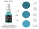 Спрей для восстановления цвета обуви MAVI STEP Grease Spray 165 Бірюзовий 50 мл (E03/165/050) - изображение 3