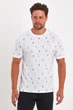 Футболка с принтом Trend Collection 181 Белый 2XL - изображение 4
