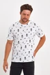 Футболка с принтом Trend Collection 188 Белый XL - изображение 6