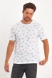 Футболка с принтом Trend Collection 179 Белый 3XL - изображение 6