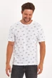 Футболка с принтом Trend Collection 179 Белый 3XL - изображение 4