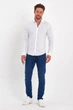 Рубашка однотонная Trend Collection 0872 Белый (v01) M - изображение 2