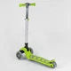 Самокат триколісний 46987 Best Scooter, складне алюмінієве кермо, 4 колеса PU зі світлом, d = 12 см - изображение 3