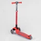 Самокат триколісний 92606 Best Scooter, складне алюмінієве кермо, 4 колеса PU зі світлом, d = 12 см - изображение 4