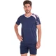 Форма волейбольная мужская Zelart P835 размер M рост 160-165 см Deep Blue-Pink - изображение 1