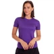 Жіноча футболка спортивна для фітнесу Zelart Sport Team 7306 розмір M (160-165см) Purple - зображення 1