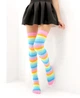 Комплект гольфы и митенки нежная радуга розовая One Size - изображение 2
