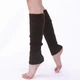 Гетры короткие в рубчик коричневые One Size - изображение 2