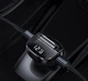 FM модулятор трансмітер Baseus F40 CCF40-01 Bluetooth адаптер зарядний пристрій Чорний - зображення 3