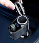 FM блютуз модулятор трансмиттер Baseus Lokomotive S-06 CCALL-RH01 адаптер зарядное устройство Черный - изображение 5