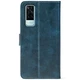 Чохол-книжка Crazy Horse Clasic для Vivo Y31 Dark Blue (Front) (48521) - изображение 3