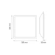 LED панель 40W Horoz Electric BACKLIGHT 6400K 595x595мм&nbsp;квадратная IP20 - изображение 8
