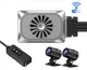 Видеорегистратор мото авто UHD 2K+2К (2160 x 1440) WiFi GPS WDR Картинка в картике MPEG4 Цифоровая стабилизация Ночной режим - изображение 1