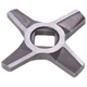 Ніж Koolwen для м'ясорубки Zelmer ZMMA025X (A861009) D=47mm s=5mm Отвір=9x9mm NR5 (двосторонній) (10003882-1) - зображення 1