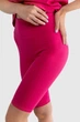 Костюм однотонный женский LAWA CTM WBC02312 футболка + шорты 2XS Малиновый - изображение 5