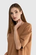 Платье однотонное женское LAWA CTM WBC02308 XS Бежевый - изображение 2