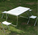 Стол для пикника раскладной с 4 стульями Folding Table 120х70х60 см компактный - изображение 6