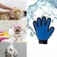 Перчатка для чистки животных True Touch Pet Brush Gloves, перчатка для снятия шерсти - изображение 3