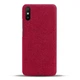 Захисний чохол KSQ Cloth Style для Xiaomi Redmi 9A - Red - зображення 2