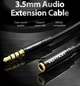 Кабель Vention Audio 3.5 mm M - 3.5 mm F, 2 m, Black (VAB-B06-B200-M) - изображение 11