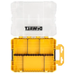 Футляр для бит системы TSTAK Tough Case М DeWALT с футляром 25 мм х 25 шт., разделители-6шт., кассета для бит 7х25мм.-2шт., кассета для бит 7х57мм.-2шт. DT70802 - изображение 2