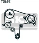 Комплект (ремінь+ролик+помпа) SKF (VKMC949201) - зображення 2