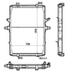 Радіатор охолодження RVI MAGNUM вир-во NRF NRF (519709) - зображення 1
