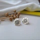 Серебряные серёжки (пара) серьги Вышиванка без камней серебро 925 2016 3.67г - изображение 4