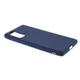 Силиконовый (TPU) чехол Deexe Matte Case для Samsung Galaxy S20 FE (G780) - Dark Blue - изображение 5