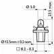 Автолампа 2W Philips (12604CP) - зображення 3