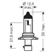 Автолампа галогенова 51W OSRAM (9006XS) - зображення 2
