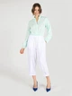 Блузка женская Colin's CL1064445MGR M Mint Green (8683197712103) - изображение 3