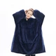 Толстовка-плед Синій з капюшоном і рукавами Huggle Hoodie (16226TLST05228) CLS55 - зображення 3
